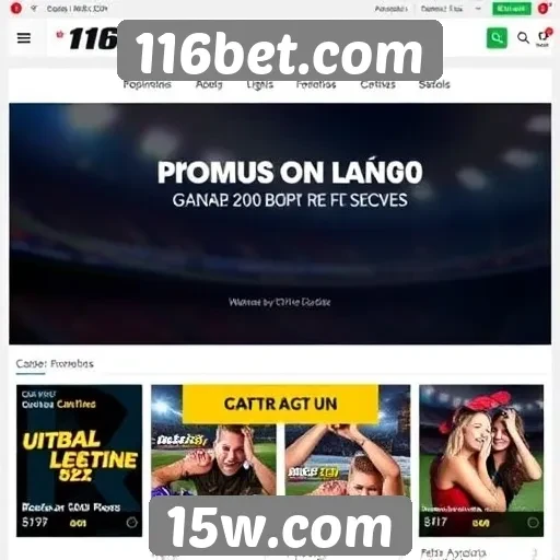 Promoções e bônus disponíveis em 116bet.com